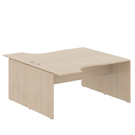 Стол 2-х местный эргономичный W2CET 169.3