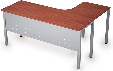 Стол на металлических опорах, экран металл 2МК.132L