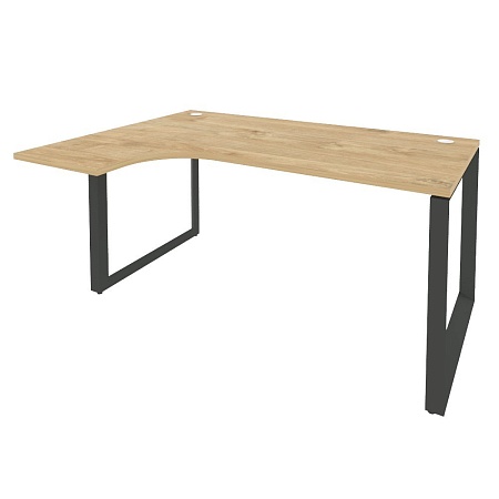 Стол эргономичный левый на О-образном м/к O.MO-SA-4L