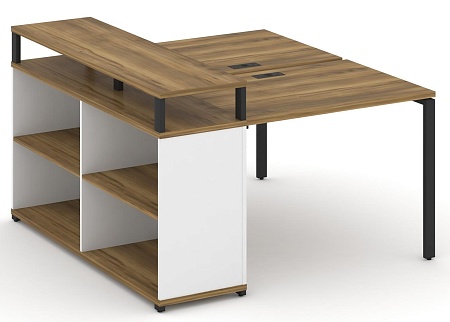 Рабочая станция с опорным стеллажом с верхним горизонтом CN.DRS-205