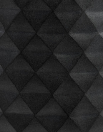 хххКашпо TREEZ ERGO Diamond Чаша-конус Антрацит д-44, в-43 см