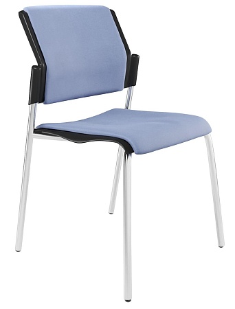 MOVIE Стул, каркас Хром, Пластик Черный ЦБ-00010819