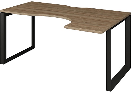 Стол эргономичный правый на металлокаркасе НТМП.О-060.ПР