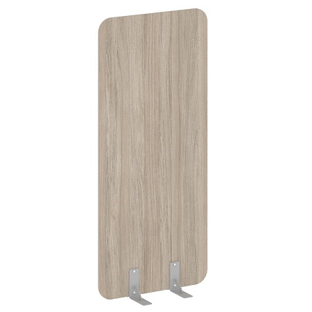 Перегородки на металлических опорах на фетровых по...