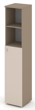Шкаф высокий узкий правый (1 средний фасад ЛДСП) ES.SU-1.6(R)