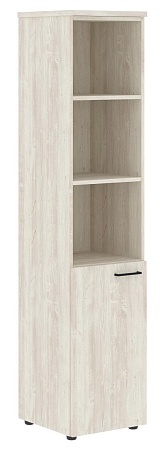 Шкаф колонка с глухой малой дверью и топом XHC 42.5(R)