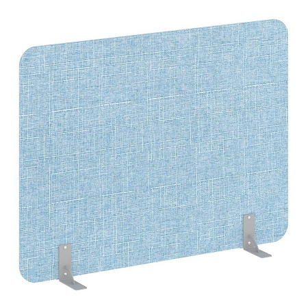 Перегородки на металлических опорах на фетровых по...