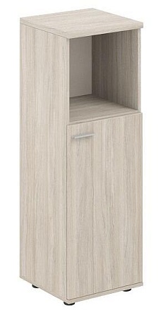 Шкаф средний с нишей, 1 дв., з.ст HDF, правый SG.844.R