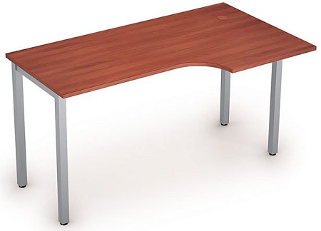 Стол на металлических опорах без экрана 2М.145R