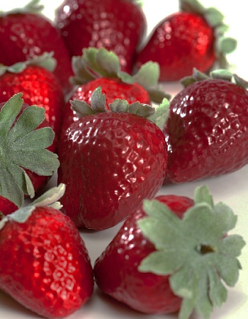 Ягоды Клубники в коробке (12 шт.) (Серия MDP) 3 ра...