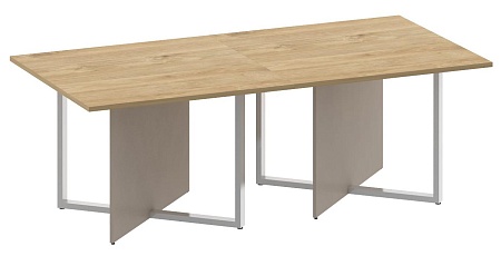 Стол переговорный, двойной, прямоугольный SK.SP-KV-110-2