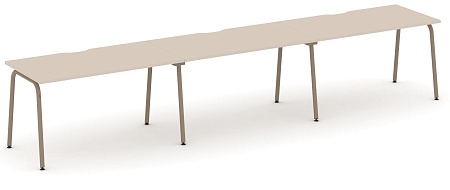 Рабочая станция на 3 места с вырезом ES.RS-3.3-VK