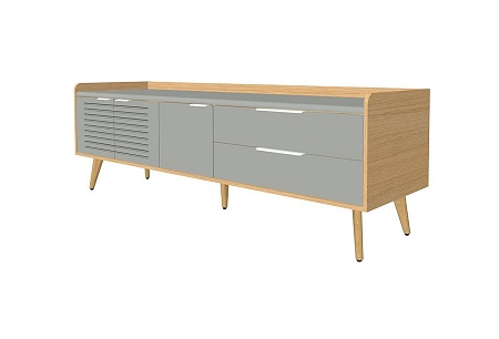 Опорная тумба рабочего стола Rem-34R