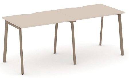 Рабочая станция на 2 места с вырезом ES.RS-2.1-VP