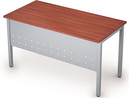 Стол на металлических опорах, экран металл 2МК.109