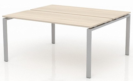 Бенч-система на 2 рабочих места с пропусками для кабеля ТН316ТР-1х2+ТН316К-22_ПР