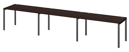 Бенч линейный на 3 рабочих места АМБЛ-004.60-3