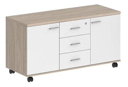 Тумба сервисная с 3 ящ., с замком, 2 фасадами SG.621