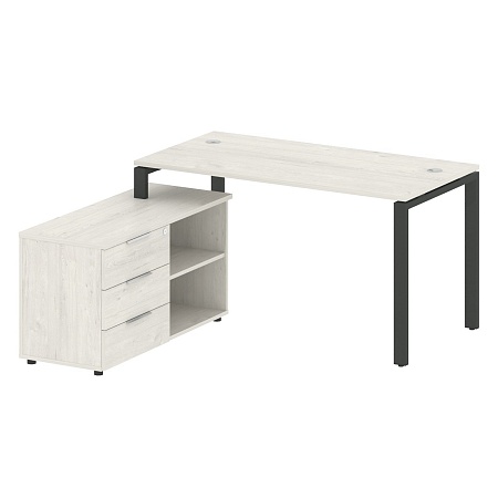 Рабочая станция с опорной тумбой левая БП.РС-СТС -2.3 Л