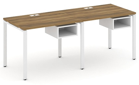 Рабочая станция односторонняя с подвесными тумбами на 2 места CN.ORS-101