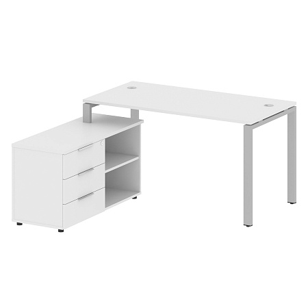 Рабочая станция с опорной тумбой левая БП.РС-СТС -2.3 Л