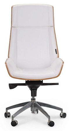 Кресло офисное Патио WH001-whiteleather