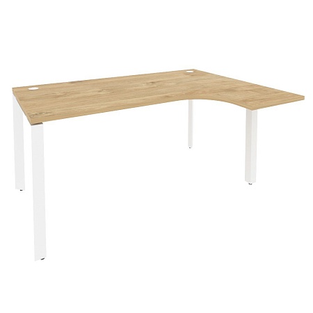 Стол эргономичный правый на П-образном м/к O.MP-SA-4R