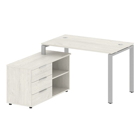 Рабочая станция с опорной тумбой левая БП.РС-СТС -2.2 Л