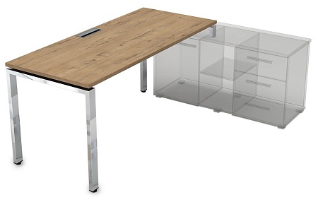 Стол рабочий прямолинейный правый НСТП-П.996