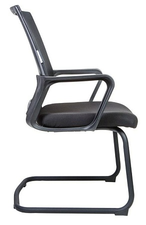 Кресло офисное Бит CF (спинка черная сетка / сидушка черная ткань) 815-C-black