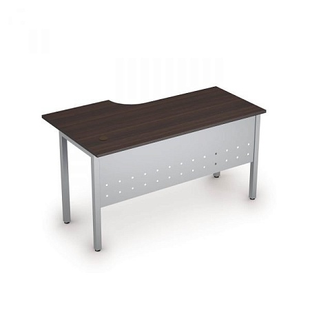 Стол на металлических опорах, экран металл 2МК.145R