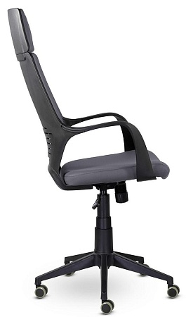 Кресло офисное IQ  (black plastic grey) CX0898R-1-125