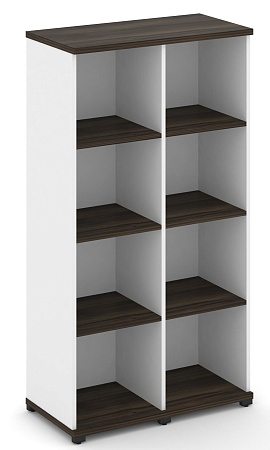 Стеллаж две узкие секции, 4 ниши CN.STU-420