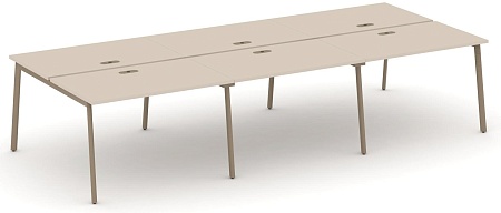 Рабочая станция на 6 мест с лючком ES.D.RS-6.2-LP