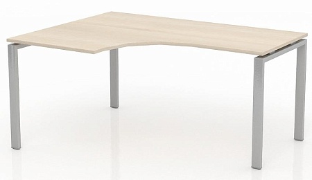 Стол эргономичный с пропуском ТНУ316ТРЛ+ТНУ316КЛ-22_ПР