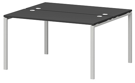 Бенч двойной на металлокаркасе СМС2-П-18К.120.Пр25