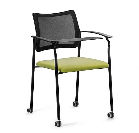 Кресло стол, ч.база Pinko Mesh cast black Kiton 08 Arms+WT