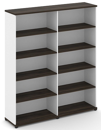 Стеллаж две широкие секции, 5 ниш CN.STS-520