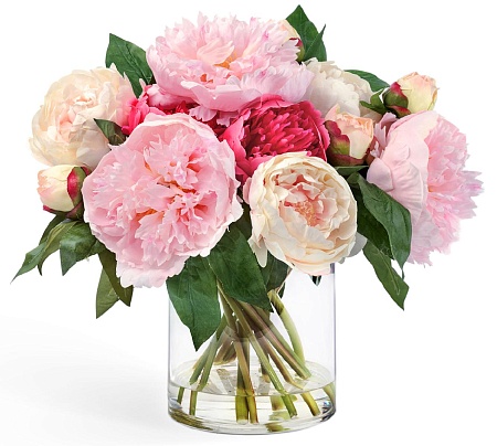 Пионы Букет &quot;Pione Grande&quot; в стекле с во...