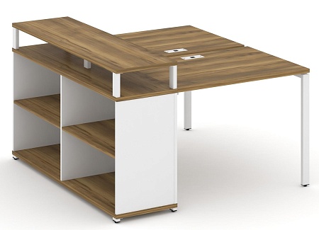 Рабочая станция с опорным стеллажом с верхним горизонтом CN.DRS-205