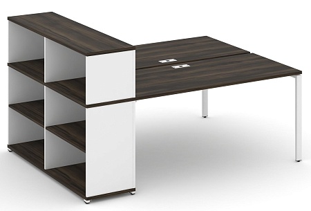 Рабочая станция с опорным стеллажом с надставкой низкой CN.DRS-212