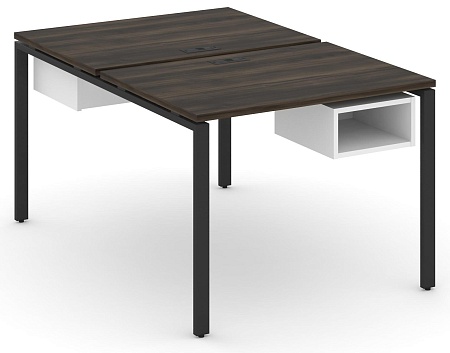 Рабочая станция двух сторонняя с подвесными тумбами на 2 места CN.DRS-101