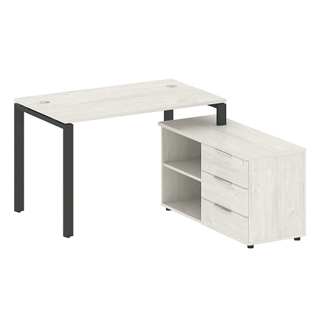 Рабочая станция с опорной тумбой правая БП.РС-СТС -2.2 Пр