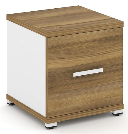 Шкаф четыре узкие секции, 1 ниша (Один фасад ЛДСП, накладной на 1 нишу) CN.STU-113 B/W