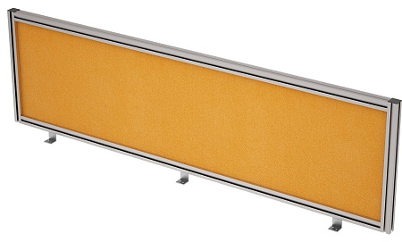 Барьер фронтальный в алюминевом профиле, вставка т...