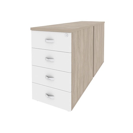 Тумба двойная приставная / опорная O.TPO-2.7