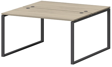 Бенч двойной на металлокаркасе СМС2-О-18К.149.Пр25