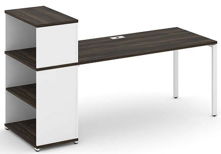Стол рабочий с опорным стеллажом с надставкой низкой CN.SP-212