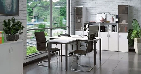 Стол письменный на металлокаркасе С.СП-5.1