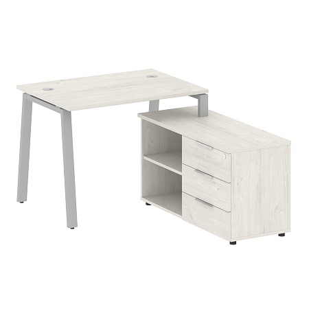 Рабочая станция на А-образном м/к с опорной тумбой правая БА.РС-СТС-2.1 Пр